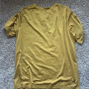 Women’s Mustard Oversized Althletic Shirt